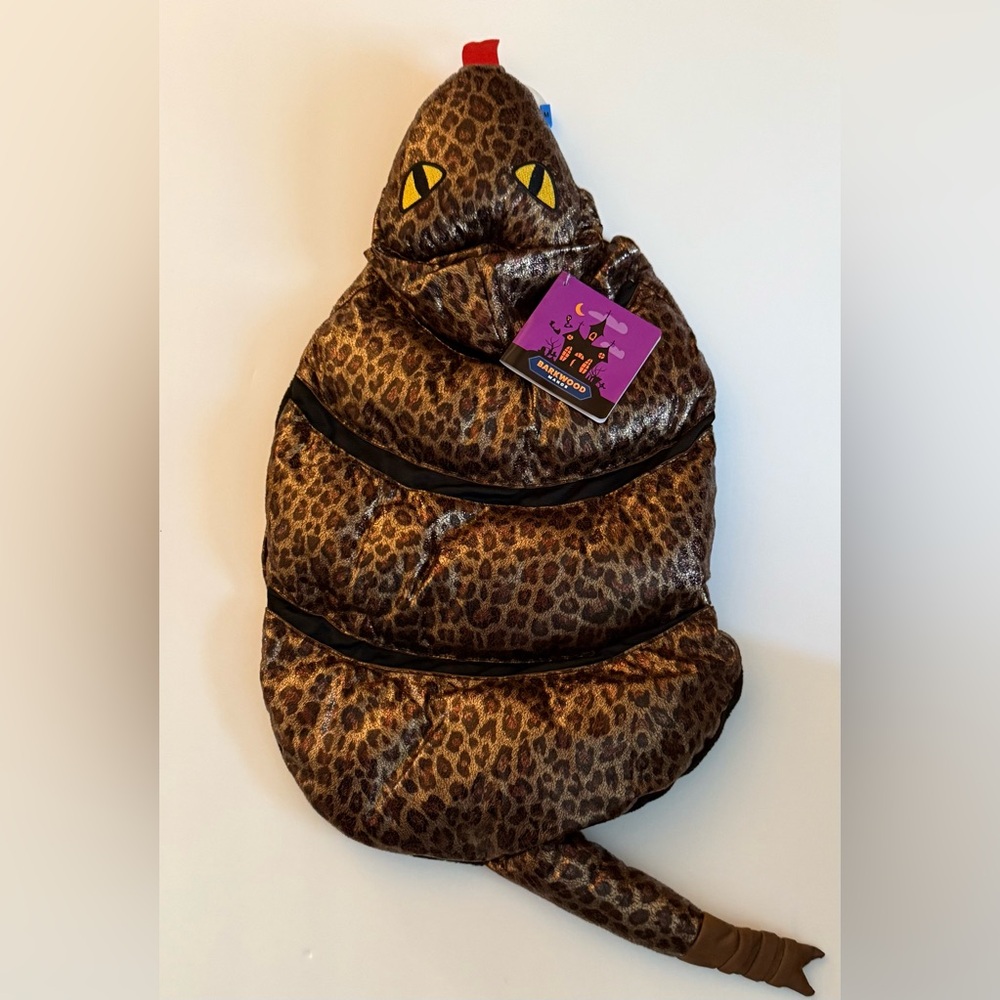 Barkwood Manor Pets Dog Unique Metallic Snake Costume Size M